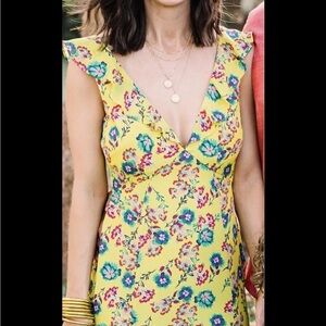 Holly Midi Silk Dress by SALONI‎